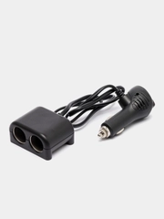 Разветвитель в прикуриватель, зарядка для гаджетов в авто, USB 1641 Olesson