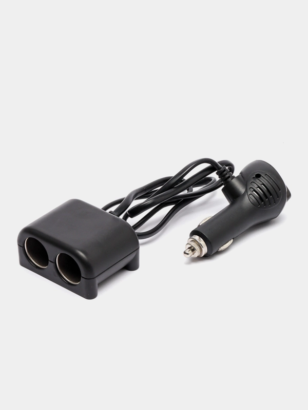 Разветвитель в прикуриватель, зарядка для гаджетов в авто, USB 1641 Olesson