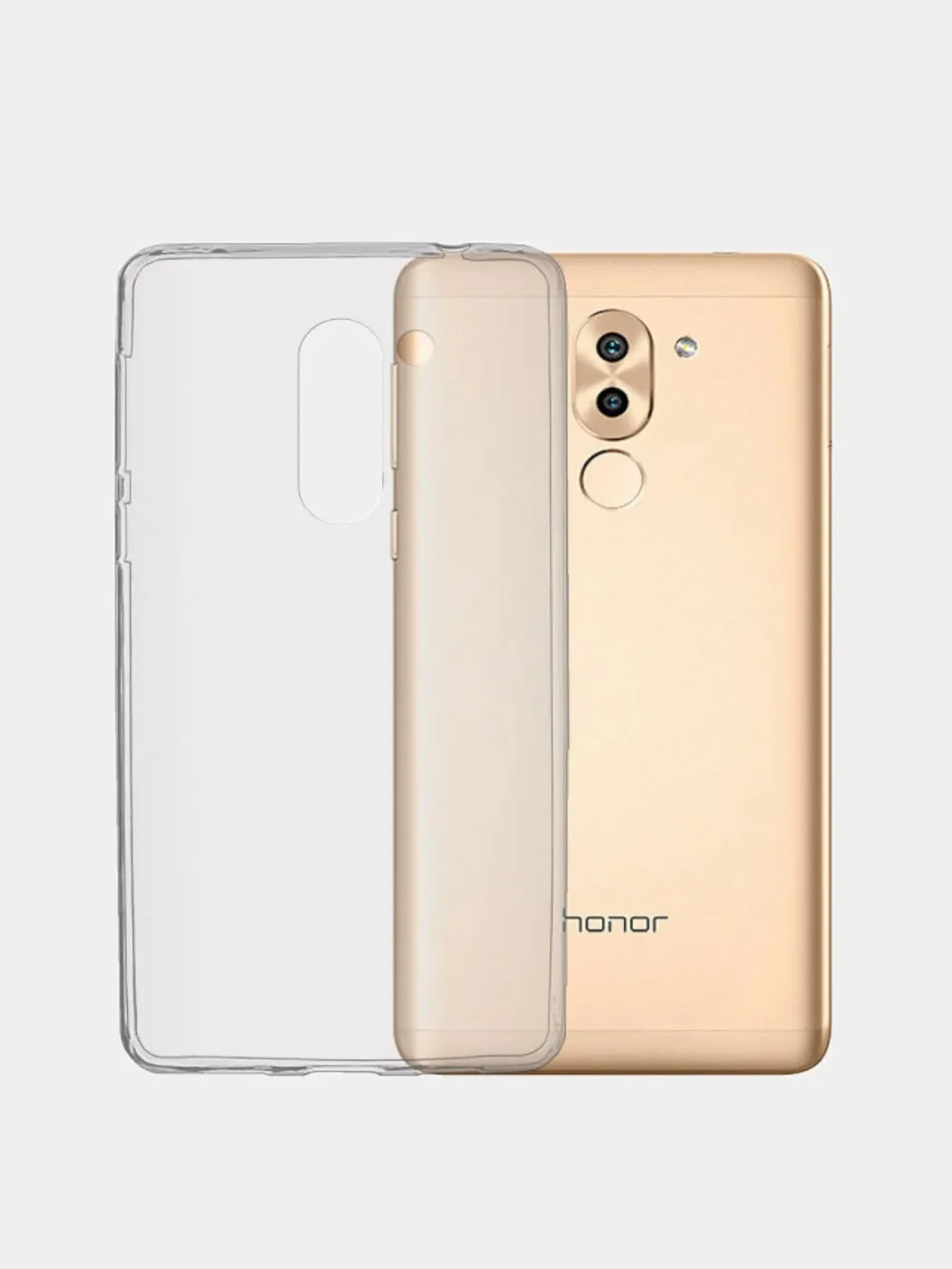 Чехол Huawei Mate 9 Lite / Honor 6X, Хуавей Мат 9 Лайт / Хонор 6Х прозрачный силиконовый