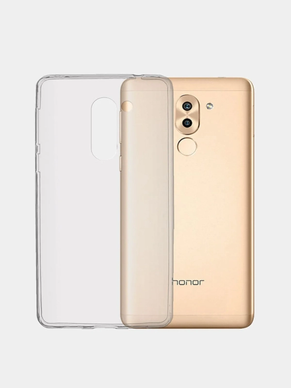 Чехол Huawei Mate 9 Lite / Honor 6X, Хуавей Мат 9 Лайт / Хонор 6Х прозрачный силиконовый