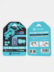 Синий карта памяти USB Flash 2.0, USB-накопитель, 5 размеров