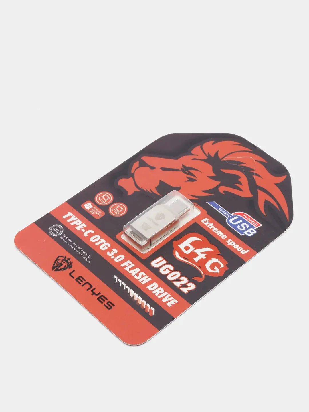 Карта памяти USB Flash Type-С, USB-накопитель, 5 размеров