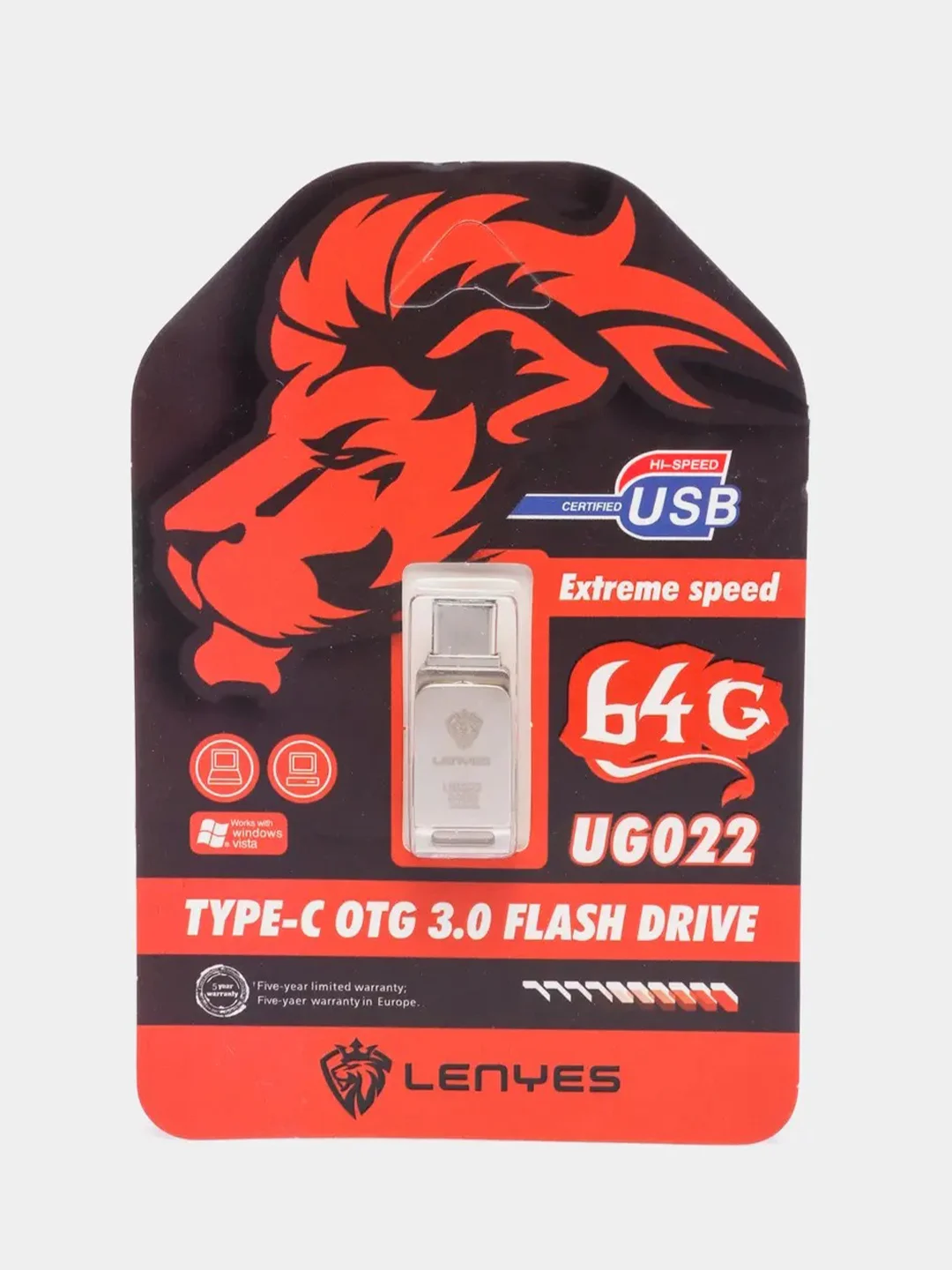 Карта памяти USB Flash Type-С, USB-накопитель, 5 размеров