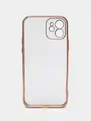 Чехол для Айфон (iPhone) 11, 14, 12, XR, 13, Pro, Max, Plus, силиконовый, прозрачный