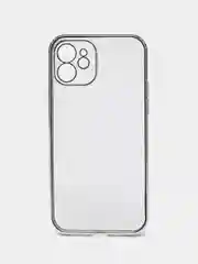 Чехол для Айфон (iPhone) 11, 14, 12, XR, 13, Pro, Max, Plus, силиконовый, прозрачный
