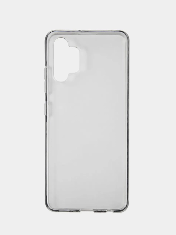 Чехол для Samsung A32 прозрачный, силиконовый