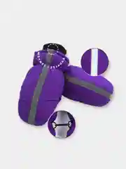 Фиолетовый детские варежки