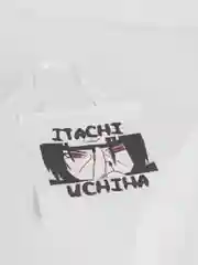 Коричневый сумка-шоппер с принтом аниме "Наруто", унисекс