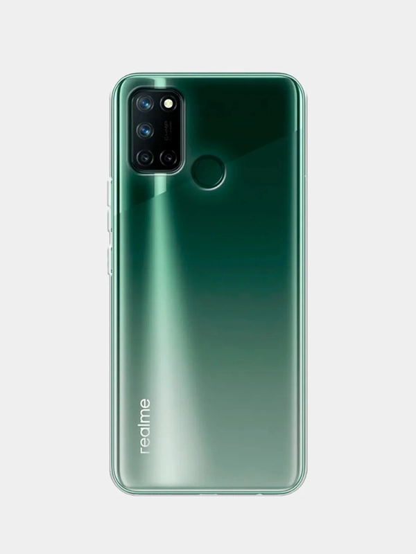 Прозрачный силиконовый чехол для Realme 7i