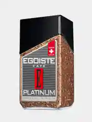 Кофе сублимированный EGOISTE Platinum, стеклянная банка, 100 г