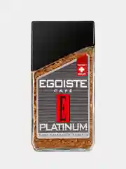 Кофе сублимированный EGOISTE Platinum, стеклянная банка, 100 г