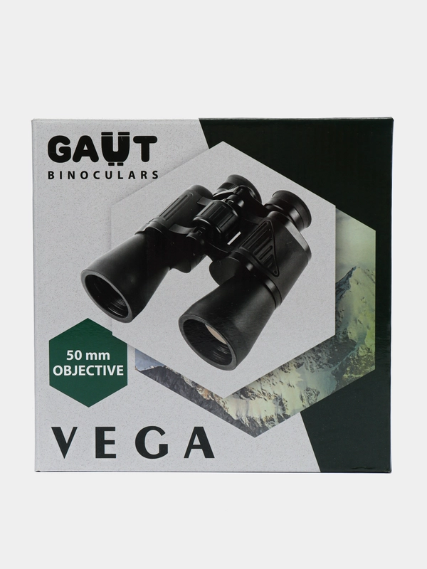 Бинокль GAUT Vega, 10 х 50, призмы Porro