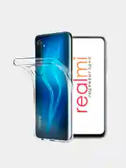 Чехол силиконовый для Oppo Realme 5 / 6 / 6i / 7 / 7 Pro / C2/ C3, прозрачный 1.0