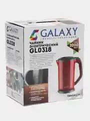 Красный электрический чайник GALAXY GL 0318