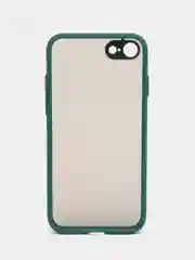 Морской iphone 7 / 8 / SE 2020 чехол матовый с цветными кнопками