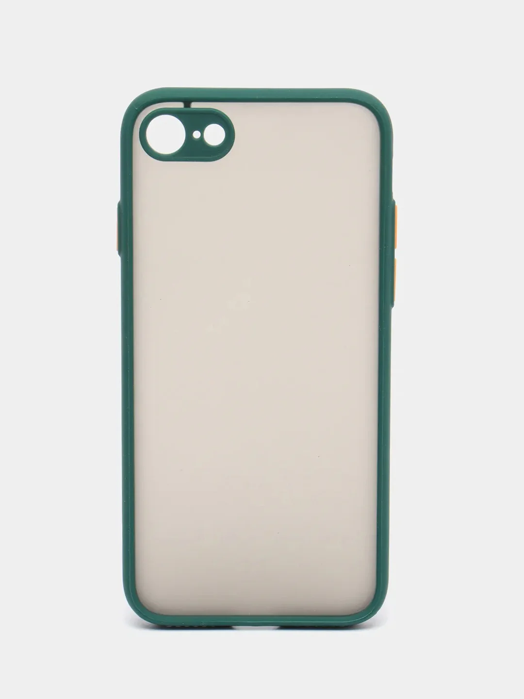 Морской iphone 7 / 8 / SE 2020 чехол матовый с цветными кнопками