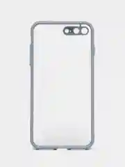 Синий меланж iphone 7 / 8 / SE 2020 чехол матовый с цветными кнопками