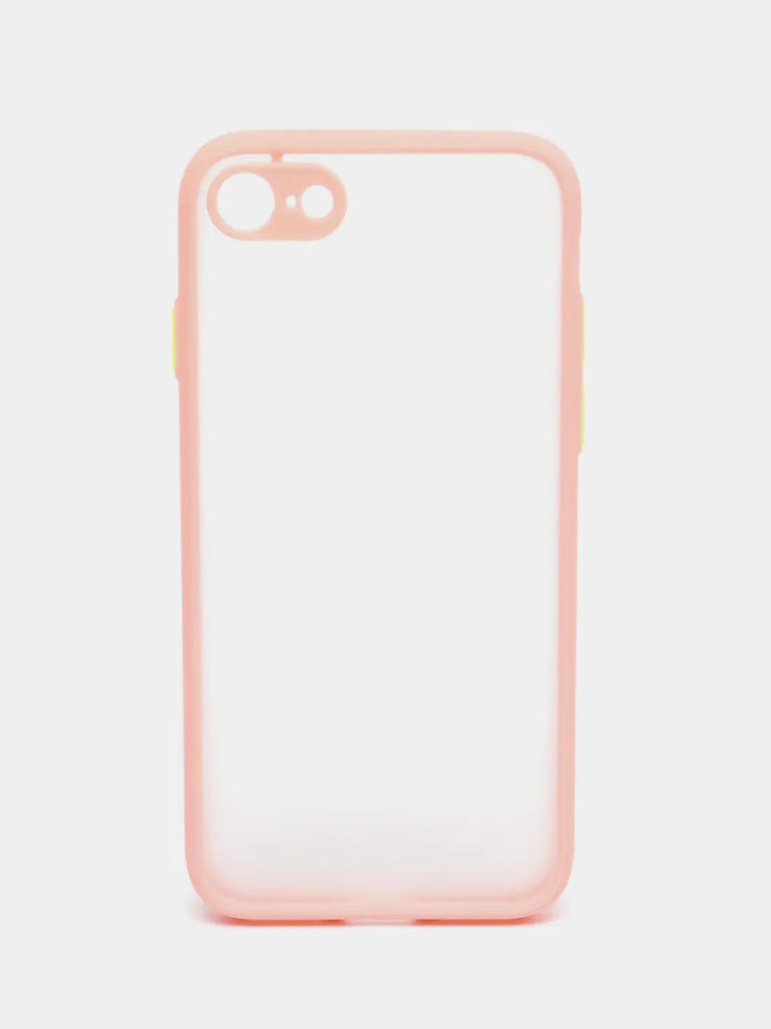 Конфетный iphone 7 / 8 / SE 2020 чехол матовый с цветными кнопками