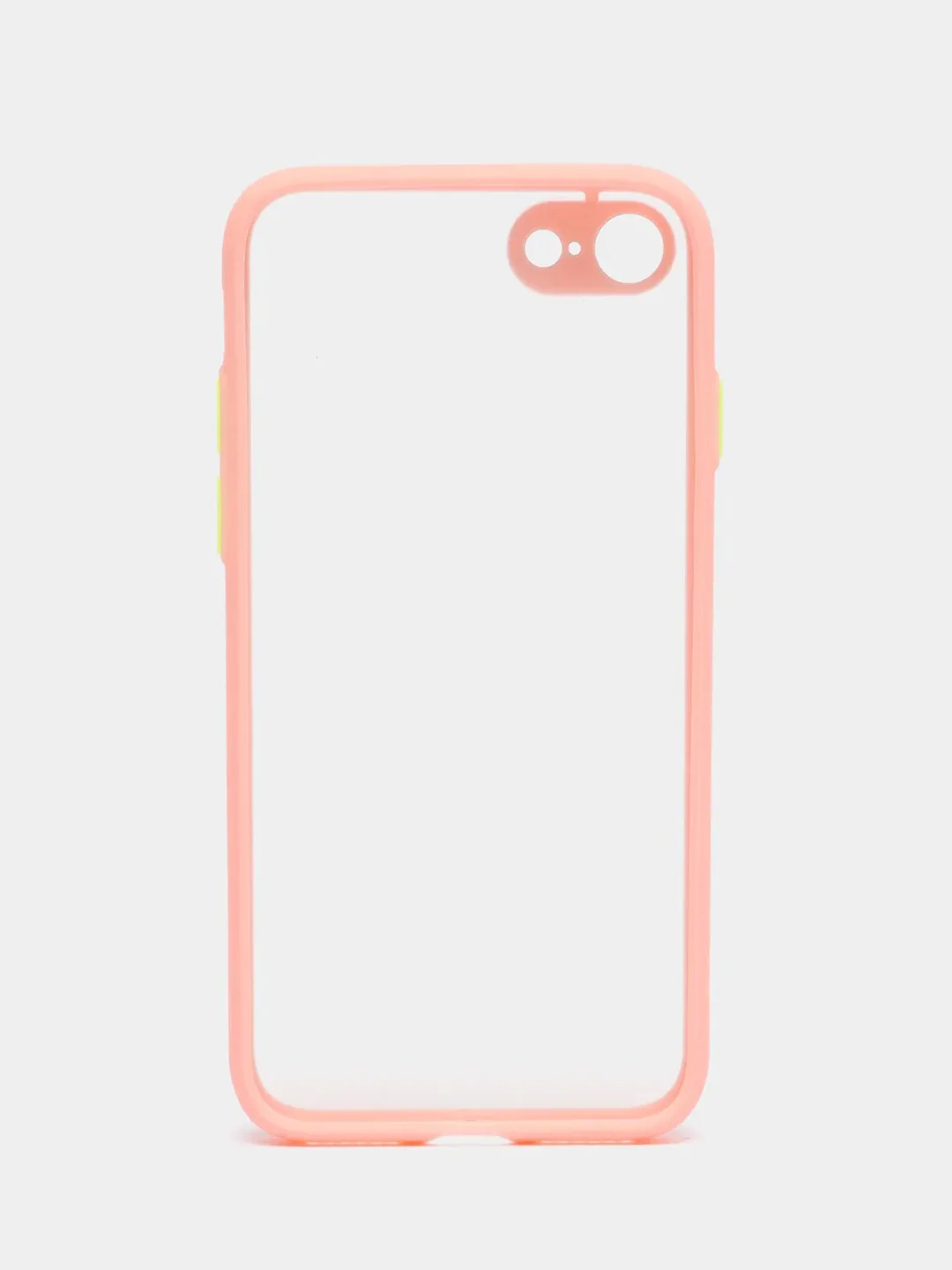 Конфетный iphone 7 / 8 / SE 2020 чехол матовый с цветными кнопками