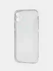 Силиконовый прозрачный чехол с защитой камеры для Apple iPhone 12