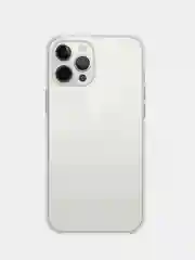 Силиконовый прозрачный чехол с защитой камеры для Apple iPhone 12