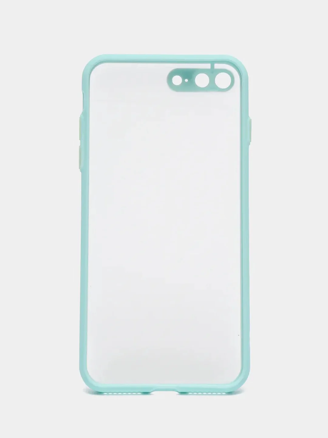 Бирюзовый iphone 7+ / 8 Plus чехол матовый с цветными кнопками