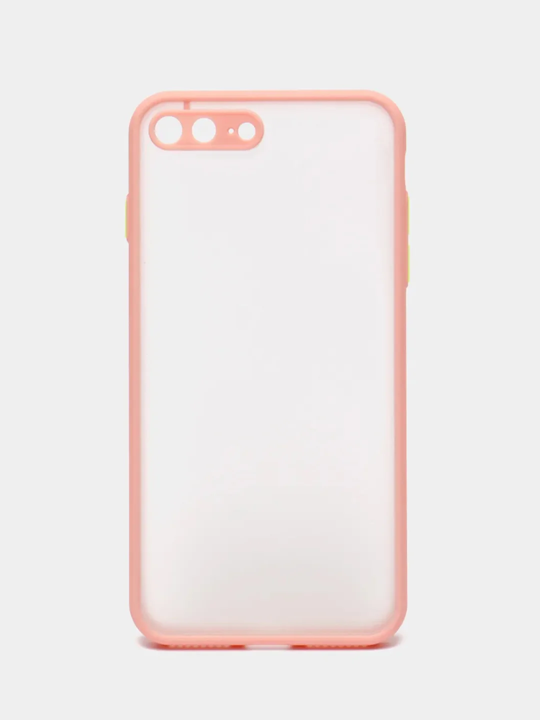 Конфетный iphone 7+ / 8 Plus чехол матовый с цветными кнопками