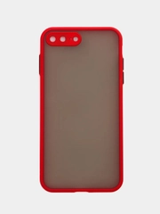 iPhone 7+ / 8 Plus чехол матовый с цветными кнопками