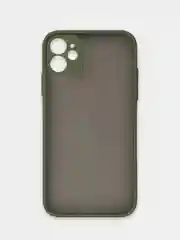 Лесной зеленый iphone 11, Айфон 11 чехол матовый с цветными кнопками