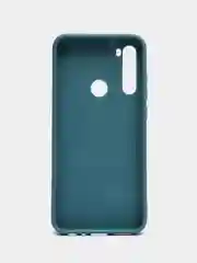 Зеленый силиконовый чехол Xiaomi Redmi Note 8T (Сяоми Редми Нот 8Т / Ноут), прозрачный