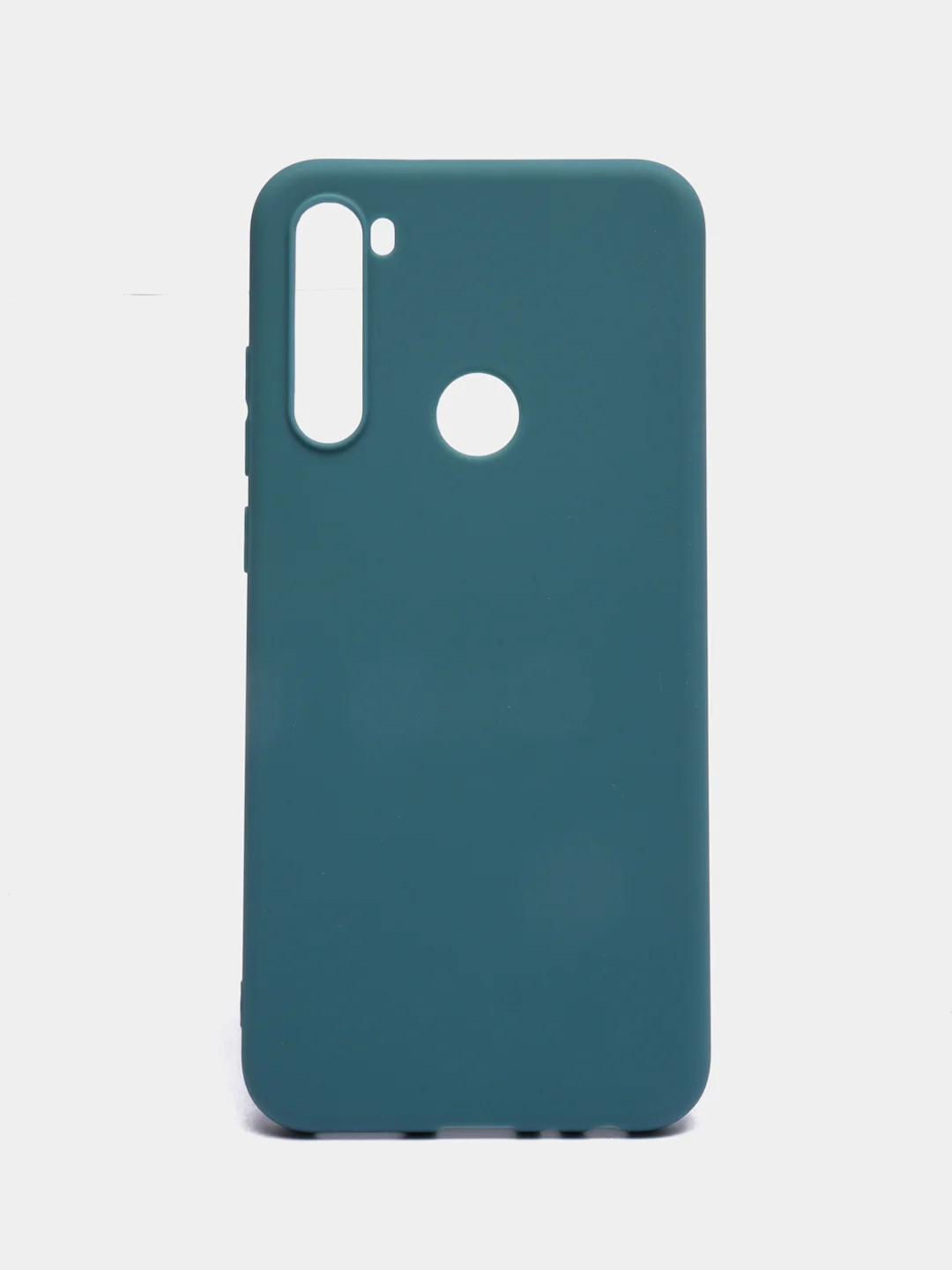 Зеленый силиконовый чехол Xiaomi Redmi Note 8T (Сяоми Редми Нот 8Т / Ноут), прозрачный