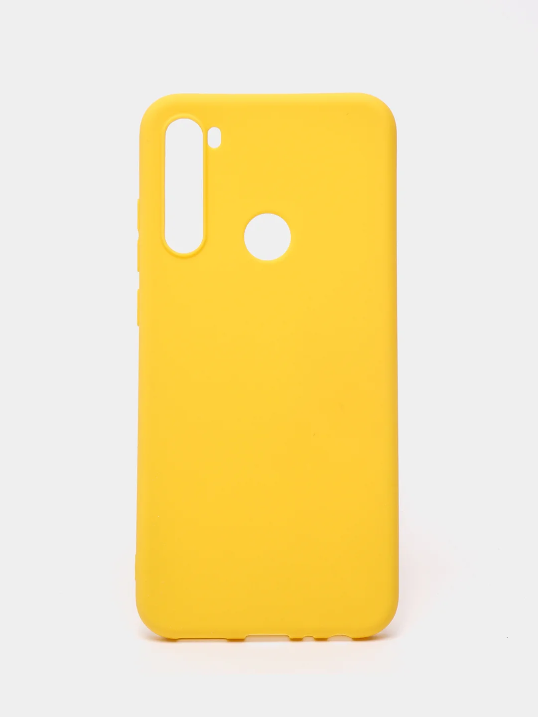 Желтый силиконовый чехол Xiaomi Redmi Note 8T (Сяоми Редми Нот 8Т / Ноут), прозрачный