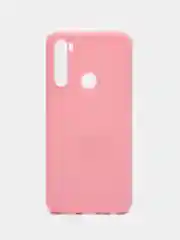 Розовый силиконовый чехол Xiaomi Redmi Note 8T (Сяоми Редми Нот 8Т / Ноут), прозрачный
