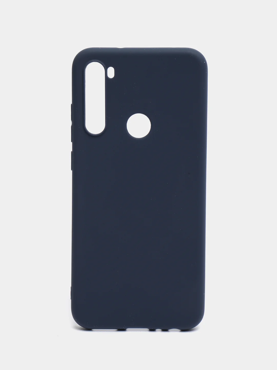 Синий силиконовый чехол Xiaomi Redmi Note 8T (Сяоми Редми Нот 8Т / Ноут), прозрачный