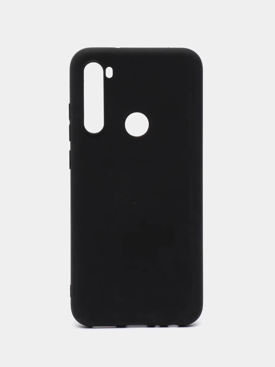 Черный силиконовый чехол Xiaomi Redmi Note 8T (Сяоми Редми Нот 8Т / Ноут), прозрачный