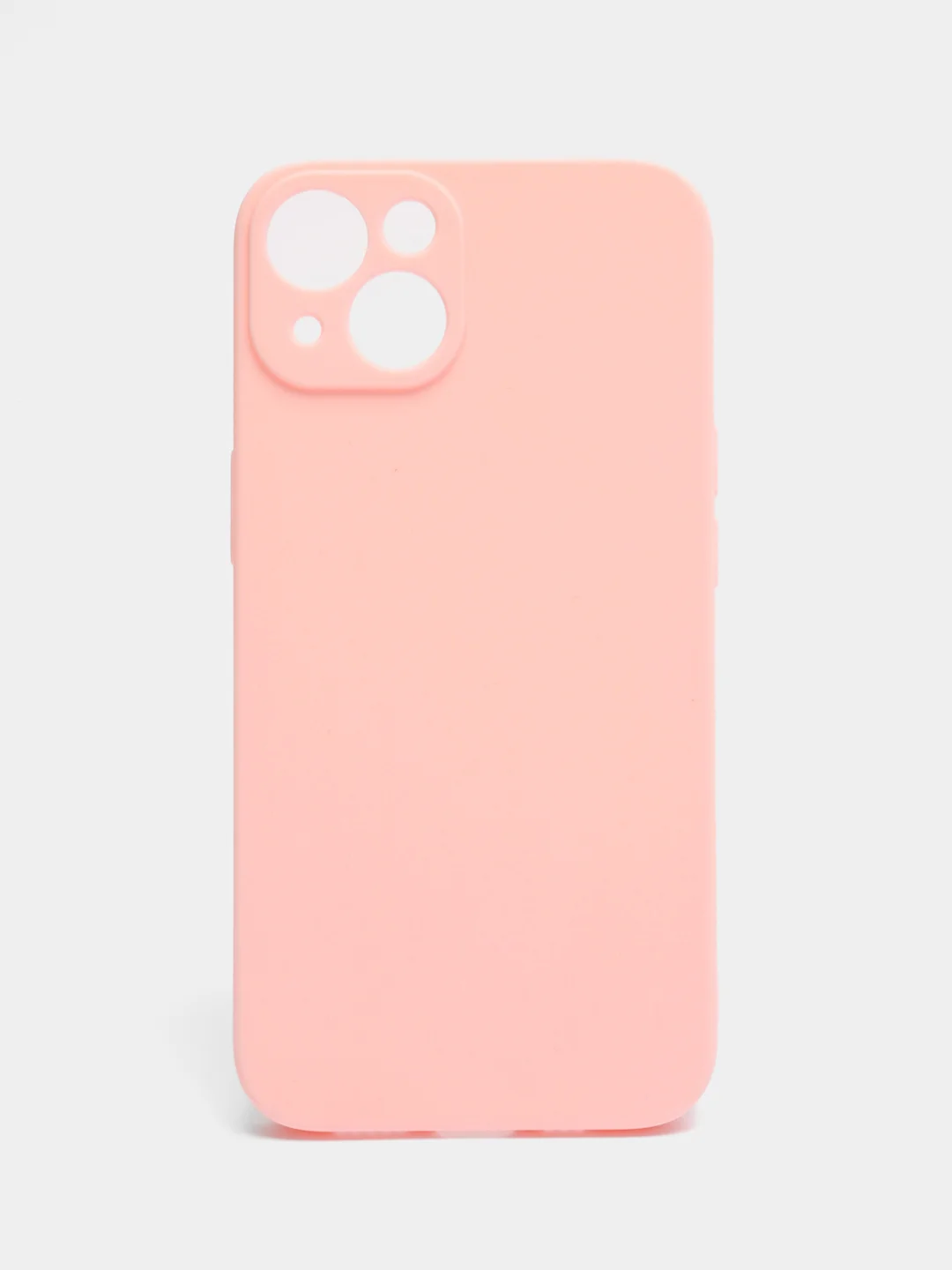 Пудровый чехол силиконовый для iPhone 7, 8 SE 2020, 11, 12, 13, Pro, Max, mini, защита камеры