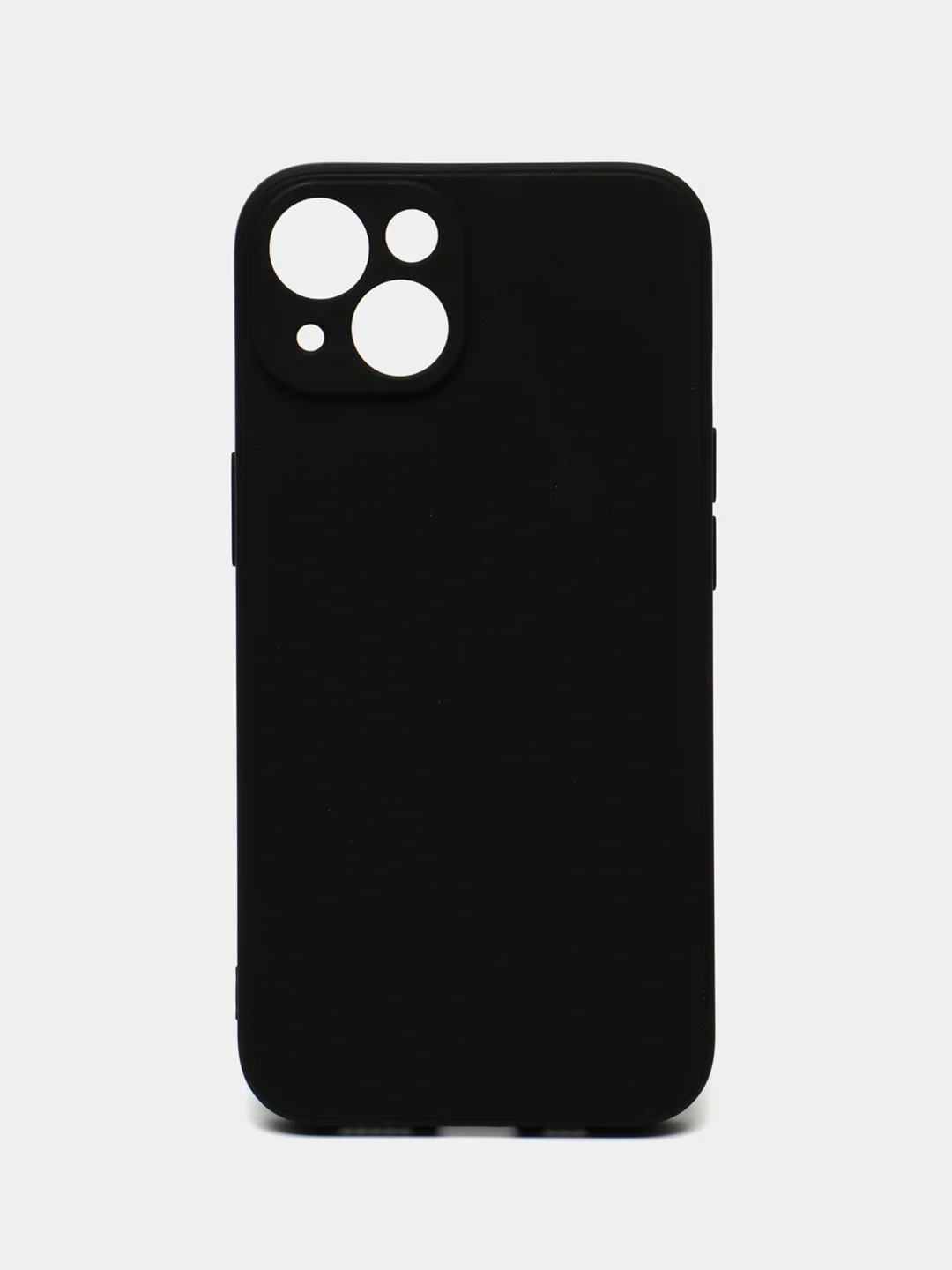 Черный чехол силиконовый для iPhone 7, 8 SE 2020, 11, 12, 13, Pro, Max, mini, защита камеры