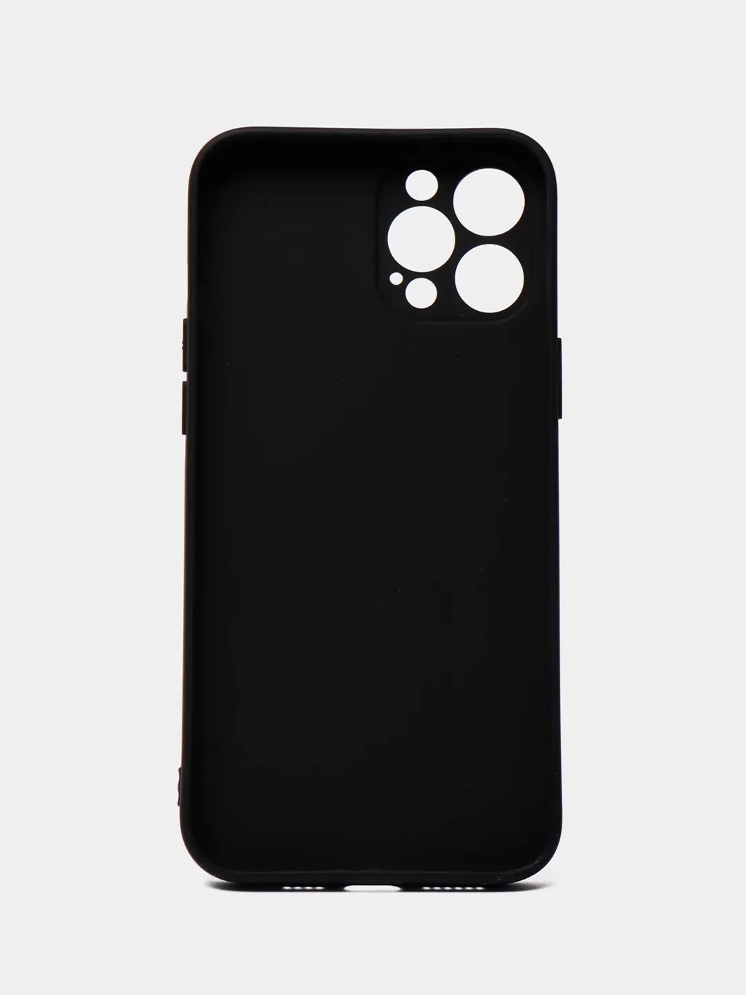 Черный чехол силиконовый для iPhone 7, 8 SE 2020, 11, 12, 13, Pro, Max, mini, защита камеры