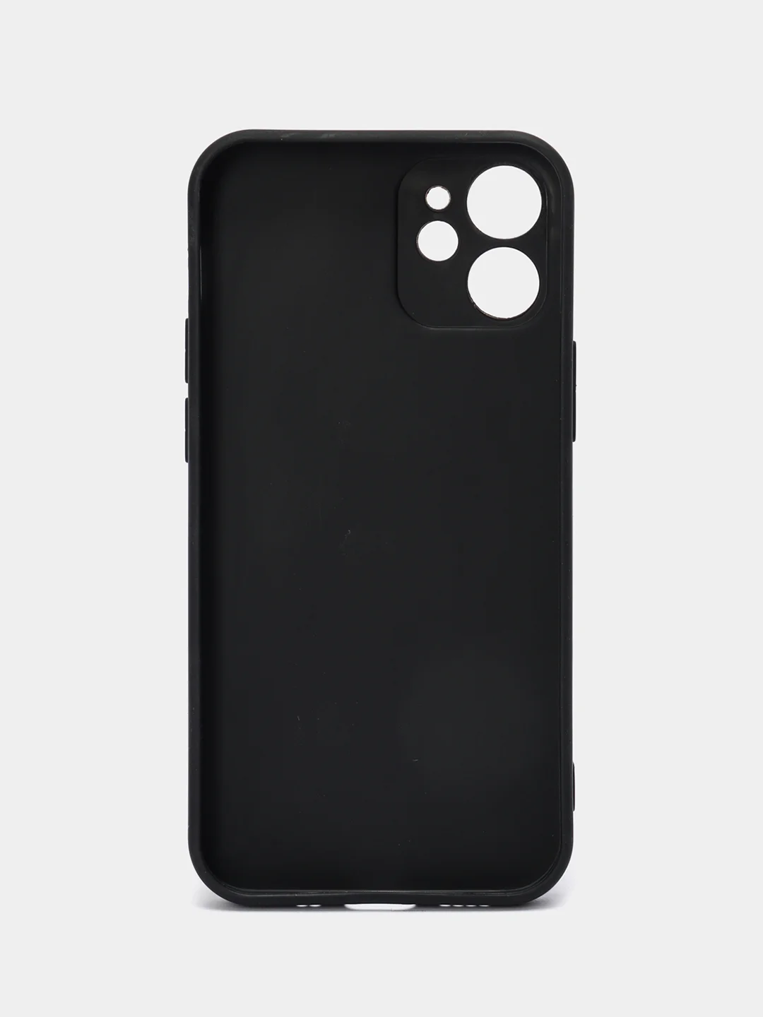 Черный чехол силиконовый для iPhone 7, 8 SE 2020, 11, 12, 13, Pro, Max, mini, защита камеры