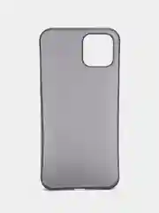 Черный чехол на iPhone 6, 6S, 7, 8, SE 2020, 7 Plus, 8 Plus, X, XS, XS Max, XR, 11, 11 Pro, 11 Pro Max, 12
