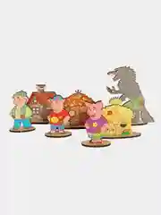Кукольный театр на столе, 5 сказок