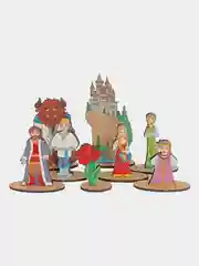 Кукольный театр на столе, 5 сказок