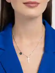 Цепочка на шею, с крестиком