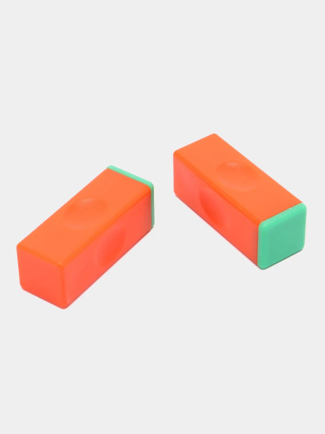 Оранжевый игрушка-антистресс магнитные кубики Brick Tick (Брик Тик)
