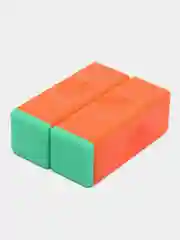 Оранжевый игрушка-антистресс магнитные кубики Brick Tick (Брик Тик)