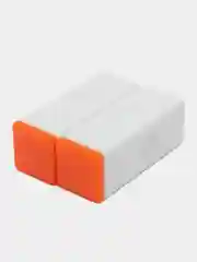 Белый игрушка-антистресс магнитные кубики Brick Tick (Брик Тик)
