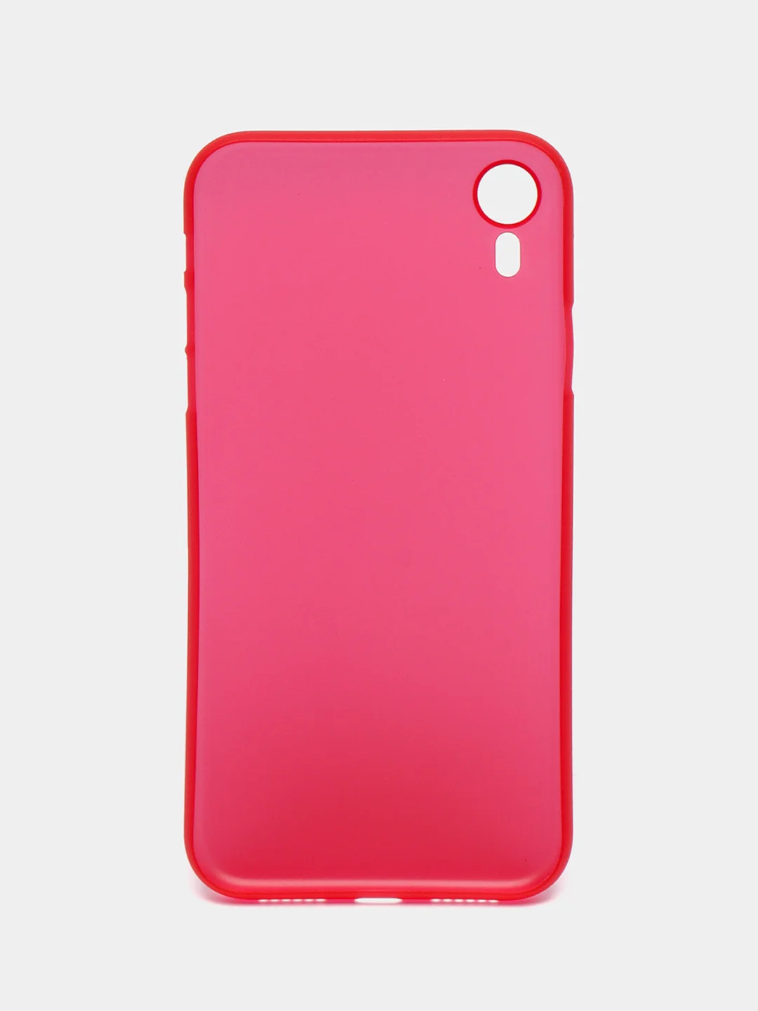 Красный чехол на iPhone 6, 6S, 7, 8, SE 2020, 7 Plus, 8 Plus, X, XS, XS Max, XR, 11, 11 Pro, 11 Pro Max, 12