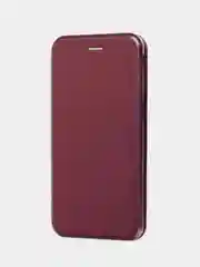 Пурпурный чехол-книжка для Xiaomi Redmi Note 9 (Сяоми Редми Нот 9)