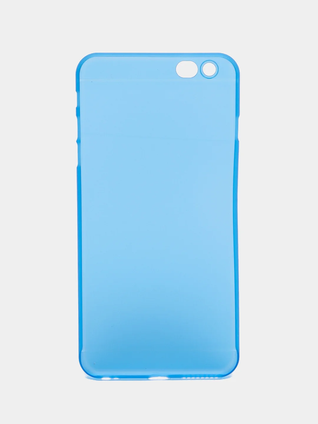 Голубой чехол на iPhone 6, 6S, 7, 8, SE 2020, 7 Plus, 8 Plus, X, XS, XS Max, XR, 11, 11 Pro, 11 Pro Max, 12