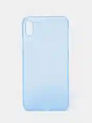 Голубой чехол на iPhone 6, 6S, 7, 8, SE 2020, 7 Plus, 8 Plus, X, XS, XS Max, XR, 11, 11 Pro, 11 Pro Max, 12